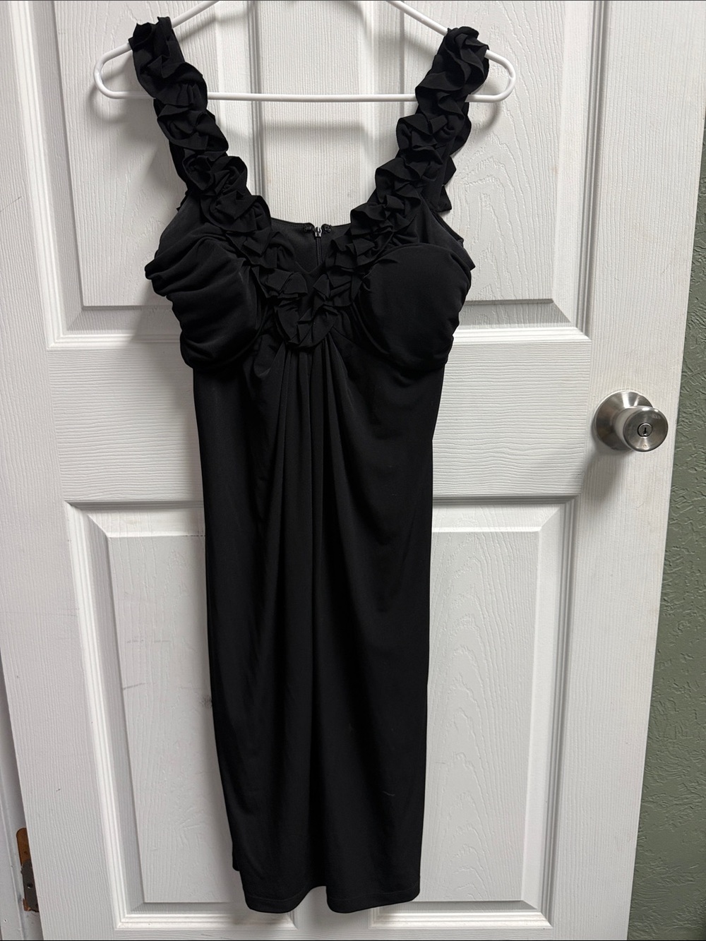 En Focus Studio black sleeveless dress